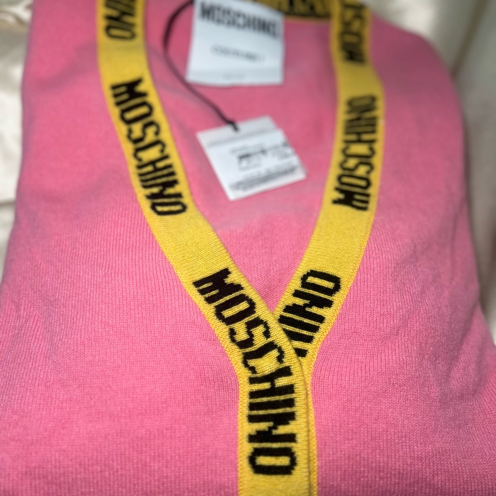 MOSCHIINO COUTURE LOGO CARDIGAN - Picture 6 of 12